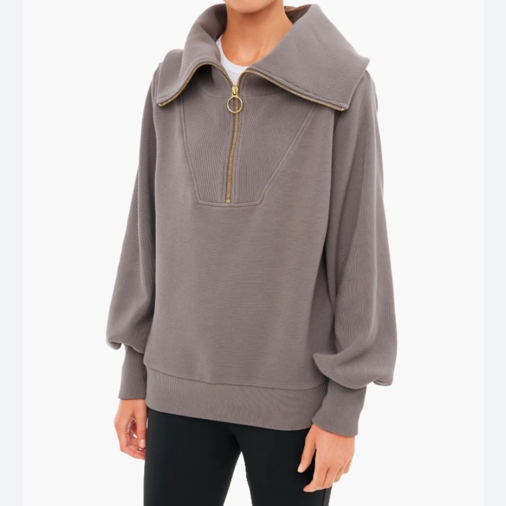 Varley Vine 1/2 Zip Jacket Deep Charcoal